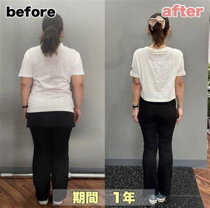 50 代 女性 筋 トレ ビフォー アフター